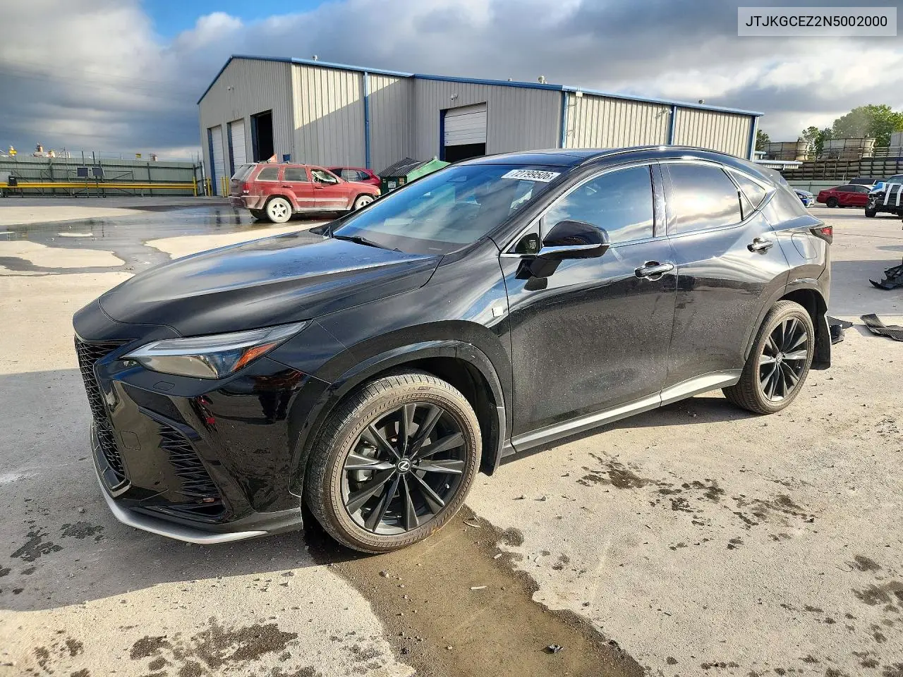 2022 Lexus Nx 350 VIN JTJKGCEZ2N5002000 фото 1