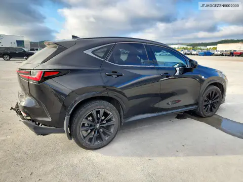 2022 Lexus Nx 350 VIN JTJKGCEZ2N5002000 фото 3
