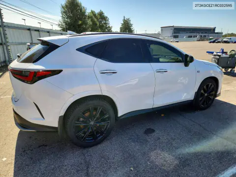 2024 Lexus Nx 350 F Sport Handling VIN 2T2KGCEZ1RC032595 фото 3