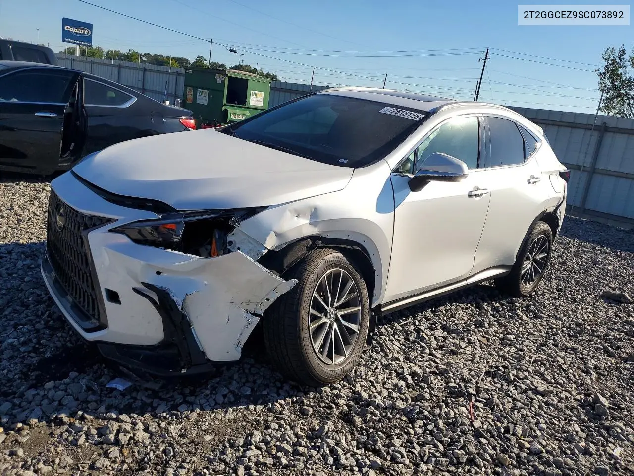 2025 Lexus Nx 350 Premium VIN 2T2GGCEZ9SC073892 фото 1