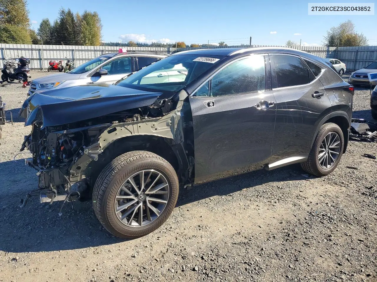 2025 Lexus Nx 350H Premium VIN 2T2GKCEZ3SC043852 фото 1