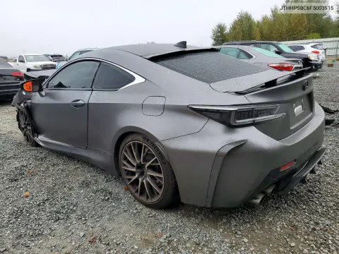 2015 Lexus Rc F Base VIN JTHHP5BC6F5003515 фото 2