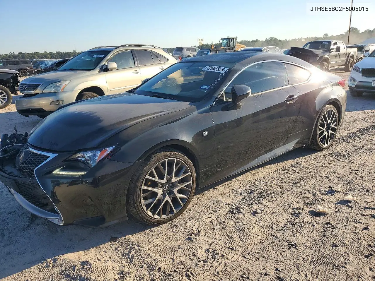 2015 Lexus Rc 350 VIN JTHSE5BC2F5005015 фото 1