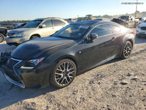 JTHSE5BC2F5005015 — 2015 Lexus RC, Передняя часть, фото до ремонта