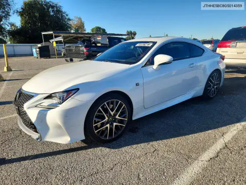 JTHHE5BC8G5014359 — 2016 Lexus RC, Сторона, фото до ремонта