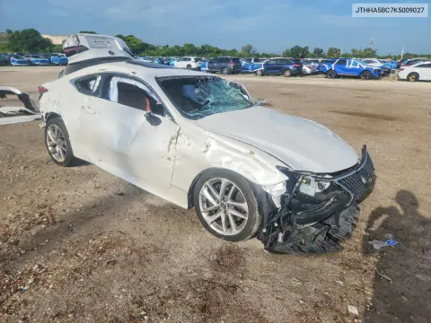 2019 Lexus Rc 300 VIN JTHHA5BC7K5009027 фото 4