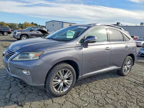 2T2BK1BA6DC202069 — 2013 Lexus RX 350, Задняя часть (Rear End), фото до ремонта