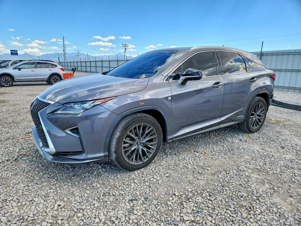 2017 Lexus RX 450H VIN 2T2BGMCA7HC010117 фото 1