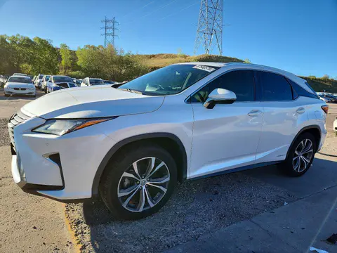 2T2BGMCA4HC016537 — 2017 Lexus RX 450H, Передняя часть (Front End), фото до ремонта