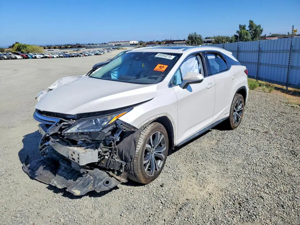 2T2BGMCA4JC022490 Lexus RX 450H 2018 — повреждение Передняя часть, фото до ремонта