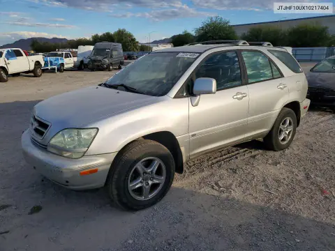 JTJHF10UX10217404 — 2001 Lexus RX, Передняя часть, фото до ремонта