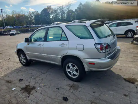 JTJHF10U810218101 — 2001 Lexus RX, фото 2 с аукциона Copart, Мелкие вмятины и царапины