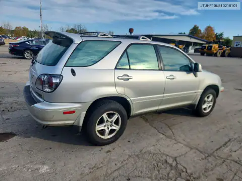 JTJHF10U810218101 — 2001 Lexus RX, фото 3 с аукциона Copart, Мелкие вмятины и царапины