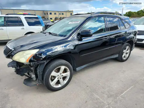 2T2HA31U84C038330 Lexus RX 2004 — повреждение Передняя часть, фото до ремонта