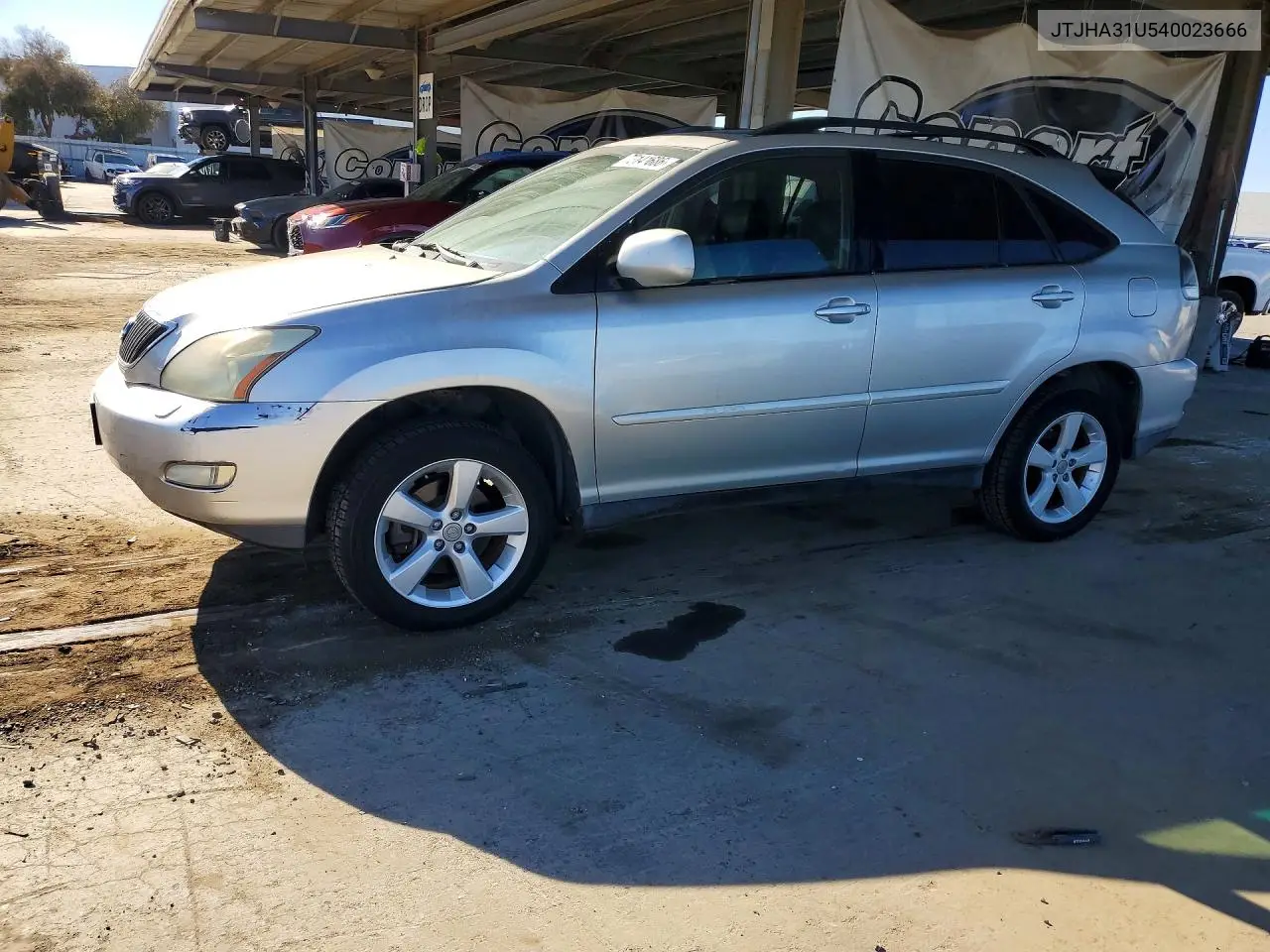 JTJHA31U540023666 Lexus RX 2004 — повреждение Сторона, фото до ремонта