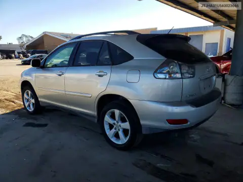 JTJHA31U540023666 — 2004 Lexus RX, фото 2 с аукциона Copart, Боковая часть