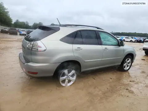 2005 Lexus Rx 330 VIN 2T2HA31U95C074786 фото 3