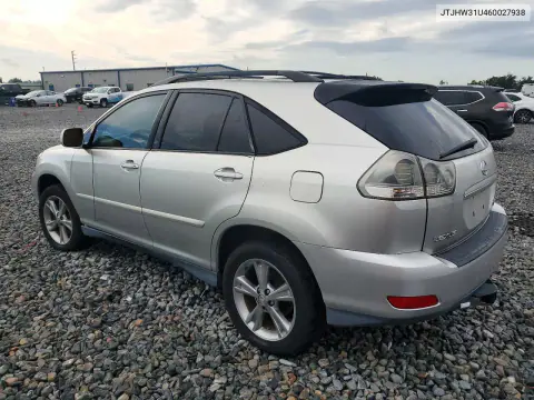 2006 Lexus Rx 400 VIN JTJHW31U460027938 фото 2