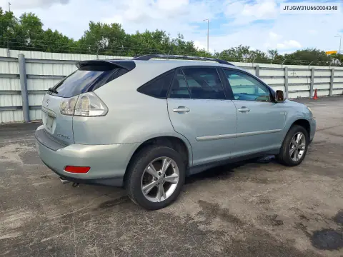 2006 Lexus Rx 400 VIN JTJGW31U660004348 фото 3
