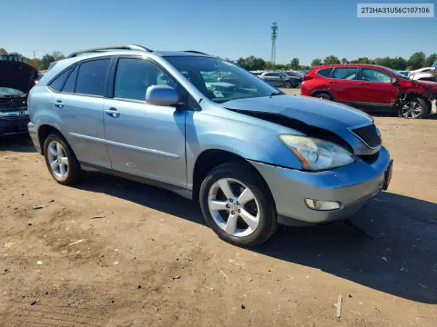 2T2HA31U56C107106 — 2006 Lexus RX, фото 4 с аукциона Copart, Передняя часть