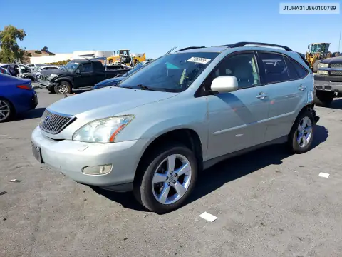 JTJHA31U860100789 Lexus RX 2006 — повреждение Задняя часть, фото до ремонта