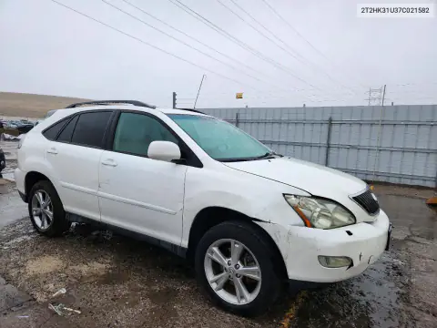 2T2HK31U37C021582 — 2007 Lexus RX, фото 4 с аукциона Copart, Передняя часть