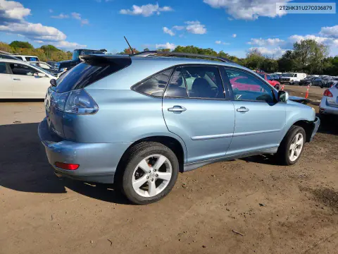 2007 Lexus Rx 350 VIN 2T2HK31U27C036879 фото 3