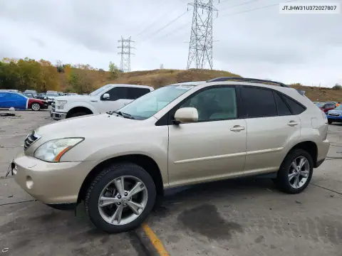 JTJHW31U372027807 — 2007 Lexus RX, Град, фото до ремонта