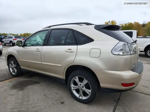 JTJHW31U372027807 — 2007 Lexus RX, фото 2 с аукциона Copart, Град