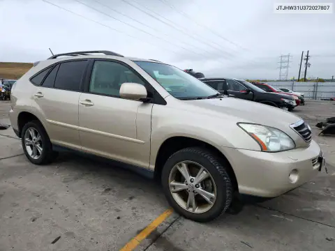 JTJHW31U372027807 — 2007 Lexus RX, фото 4 с аукциона Copart, Град