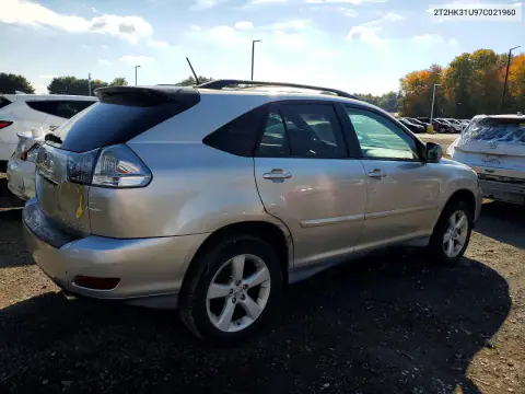2T2HK31U97C021960 — 2007 Lexus RX, фото 3 с аукциона Copart, Мелкие вмятины и царапины