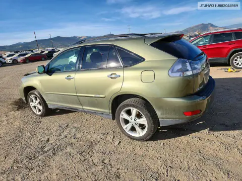 2008 Lexus Rx 400H VIN JTJHW31U882044989 фото 2
