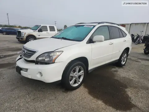JTJHW31U582867038 — 2008 Lexus RX, Передняя часть, фото до ремонта