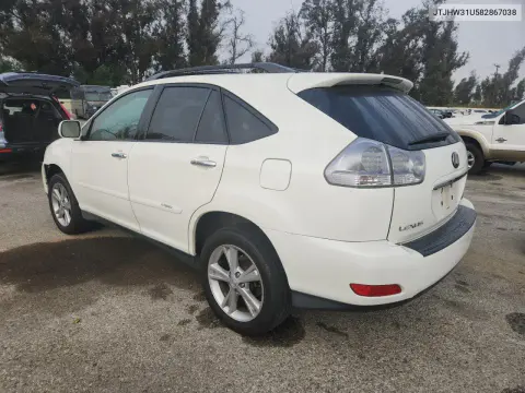 2008 Lexus Rx 400H VIN JTJHW31U582867038 фото 2