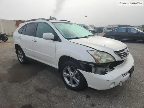 2008 Lexus Rx 400H VIN JTJHW31U582867038 фото 4