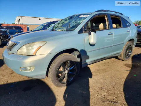 2T2HK31U19C101904 — 2009 Lexus RX, Верхняя часть / Крыша, фото до ремонта