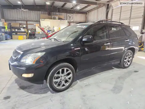 2T2GK31U39C058453 — 2009 Lexus RX, Задняя часть, фото до ремонта