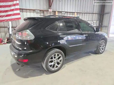 2T2GK31U39C058453 — 2009 Lexus RX, фото 3 с аукциона Copart, Задняя часть