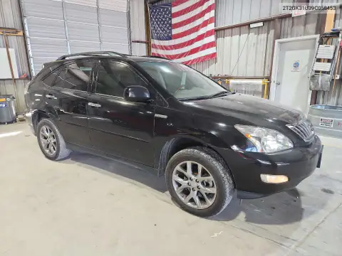 2T2GK31U39C058453 — 2009 Lexus RX, фото 4 с аукциона Copart, Задняя часть