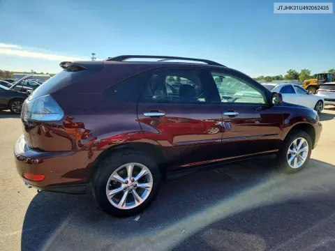2009 Lexus Rx 350 VIN JTJHK31U492062435 фото 3