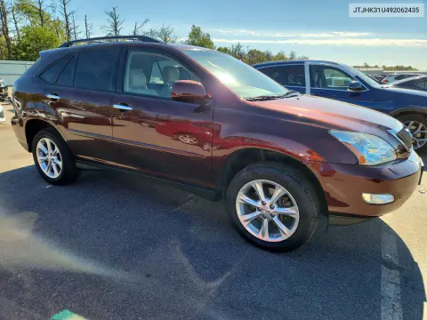 2009 Lexus Rx 350 VIN JTJHK31U492062435 фото 4