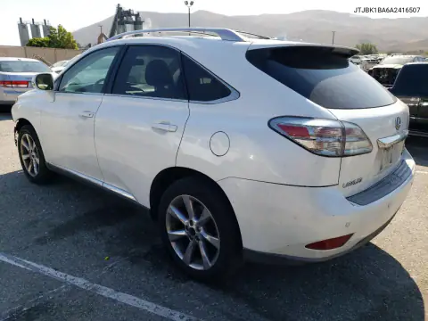 JTJBK1BA6A2416507 — 2010 Lexus RX, фото 2 с аукциона Copart 20.10.2026, Передняя часть