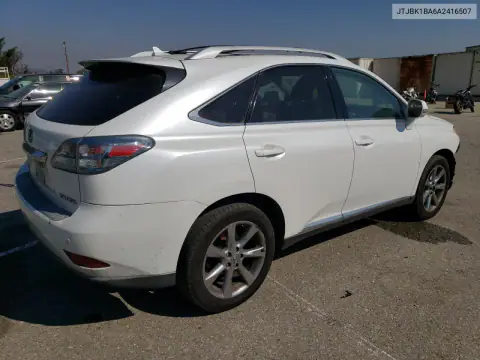 JTJBK1BA6A2416507 — 2010 Lexus RX, фото 3 с аукциона Copart 20.10.2026, Передняя часть