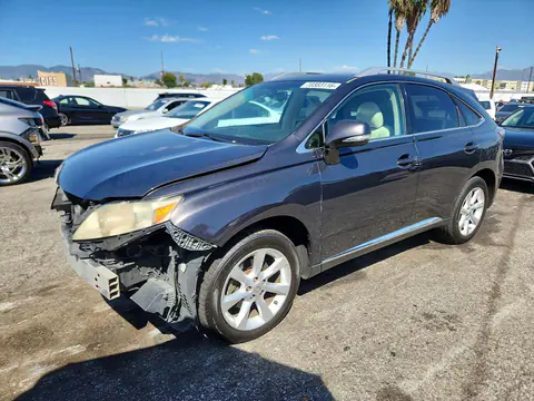 2T2ZK1BA9AC018447 — 2010 Lexus RX, Передняя часть (Front End), фото до ремонта