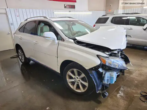 2010 Lexus Rx 350 VIN 2T2BK1BA8AC009434 фото 4