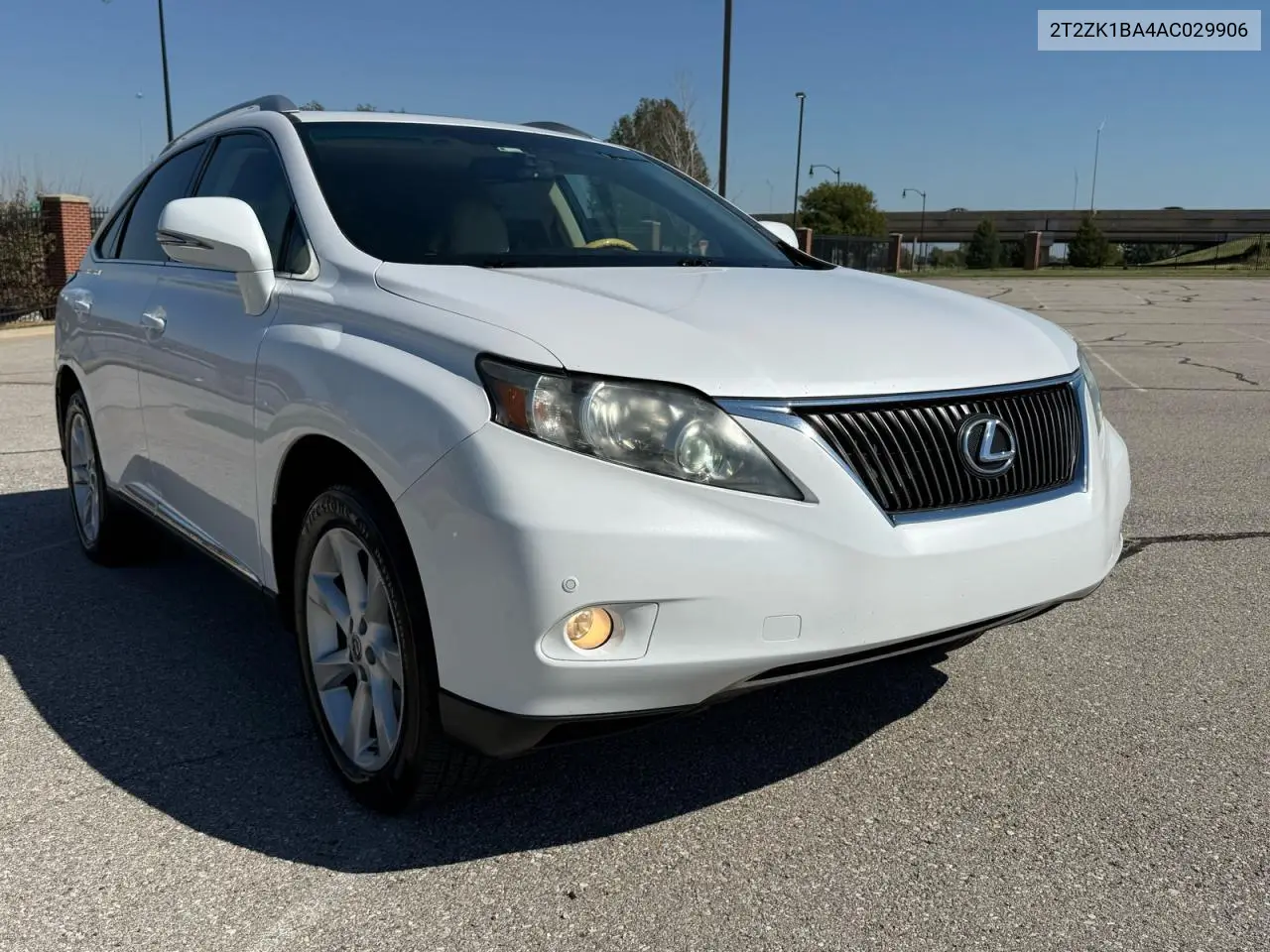 2010 Lexus Rx 350 VIN 2T2ZK1BA4AC029906 фото 1