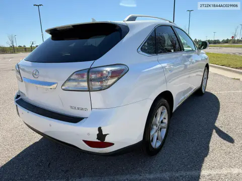 2010 Lexus Rx 350 VIN 2T2ZK1BA4AC029906 фото 4