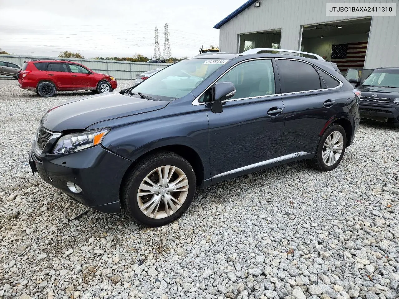 JTJBC1BAXA2411310 Lexus RX 2010 — повреждение Передняя часть, фото до ремонта