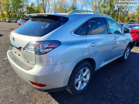 2011 Lexus Rx 350 VIN 2T2BK1BA7BC104763 фото 3