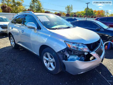 2011 Lexus Rx 350 VIN 2T2BK1BA7BC104763 фото 4
